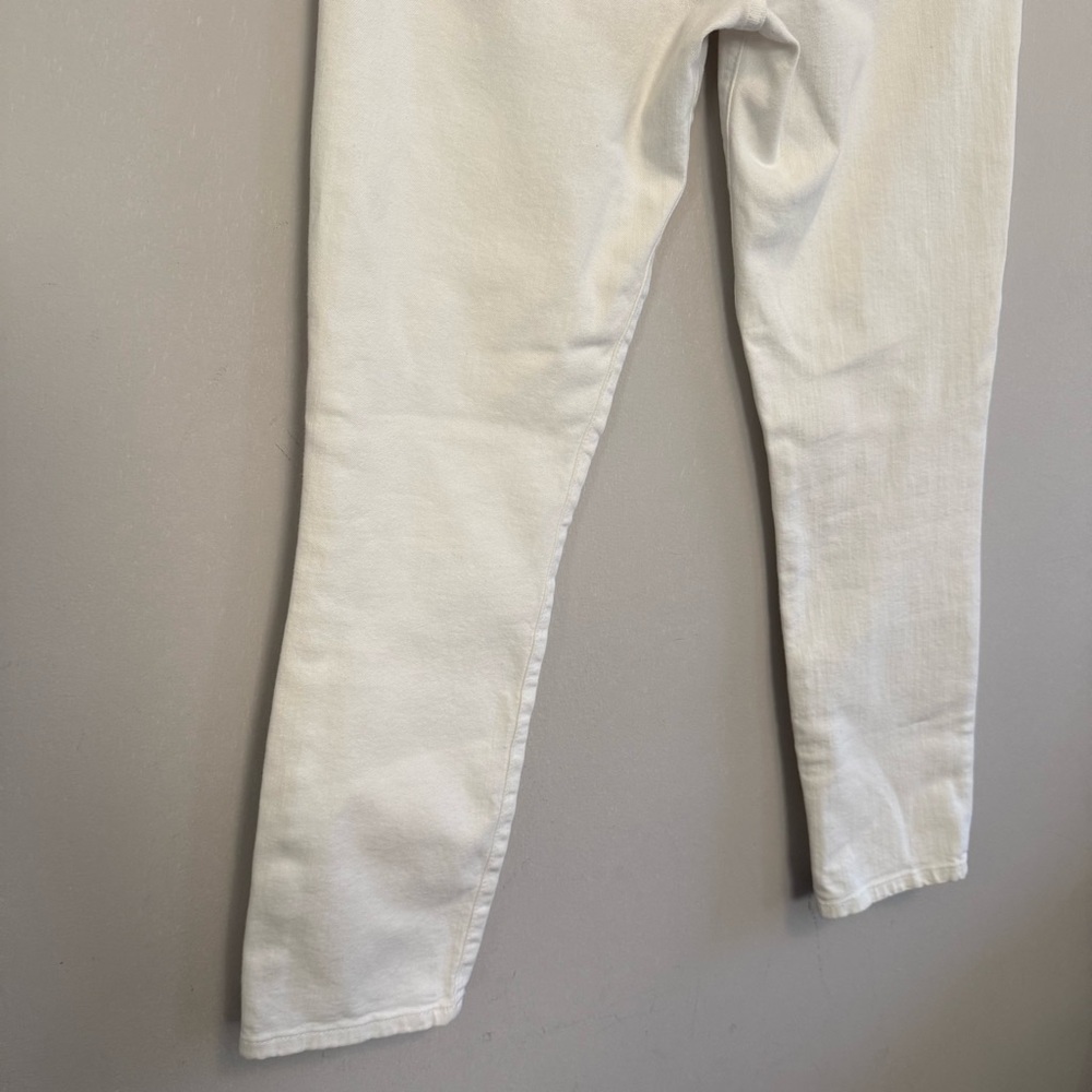 Joe's Jeans Women's Off-White Straight-Leg Jeans - Picture 9 of 16